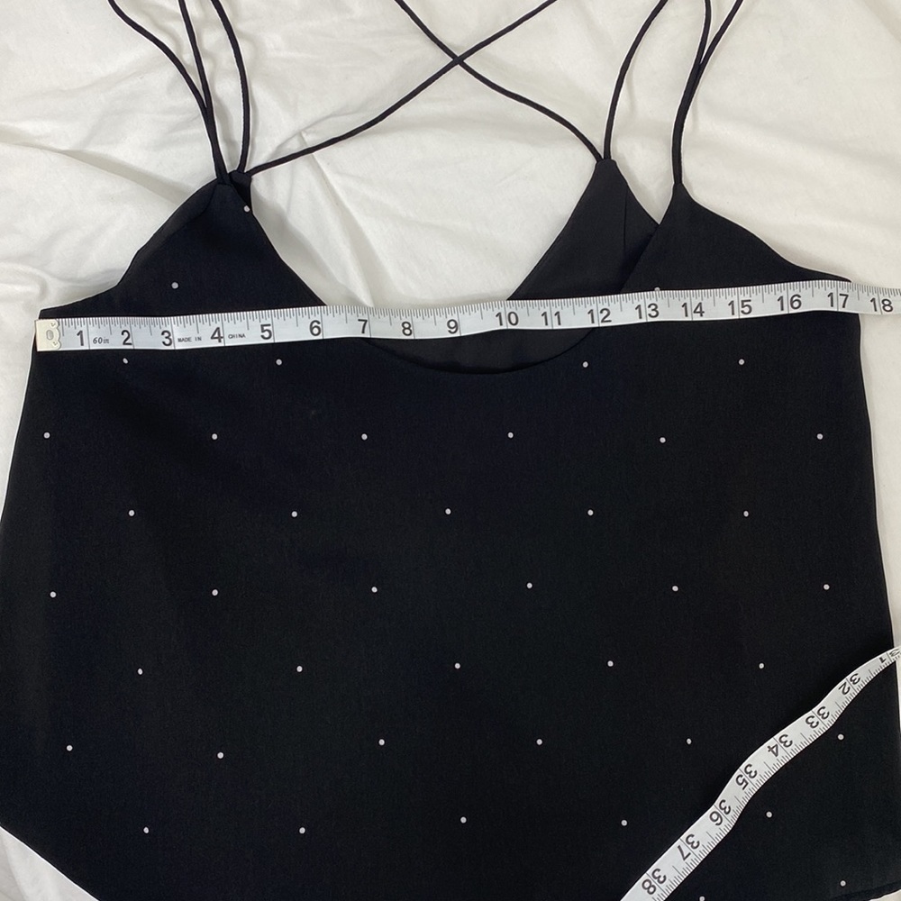 THE Fifth Label Polka Dot Strappy Tank Cami Small - Picture 4 of 8